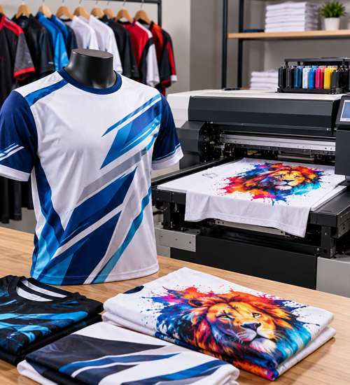 Digital Printing on Custom Garments